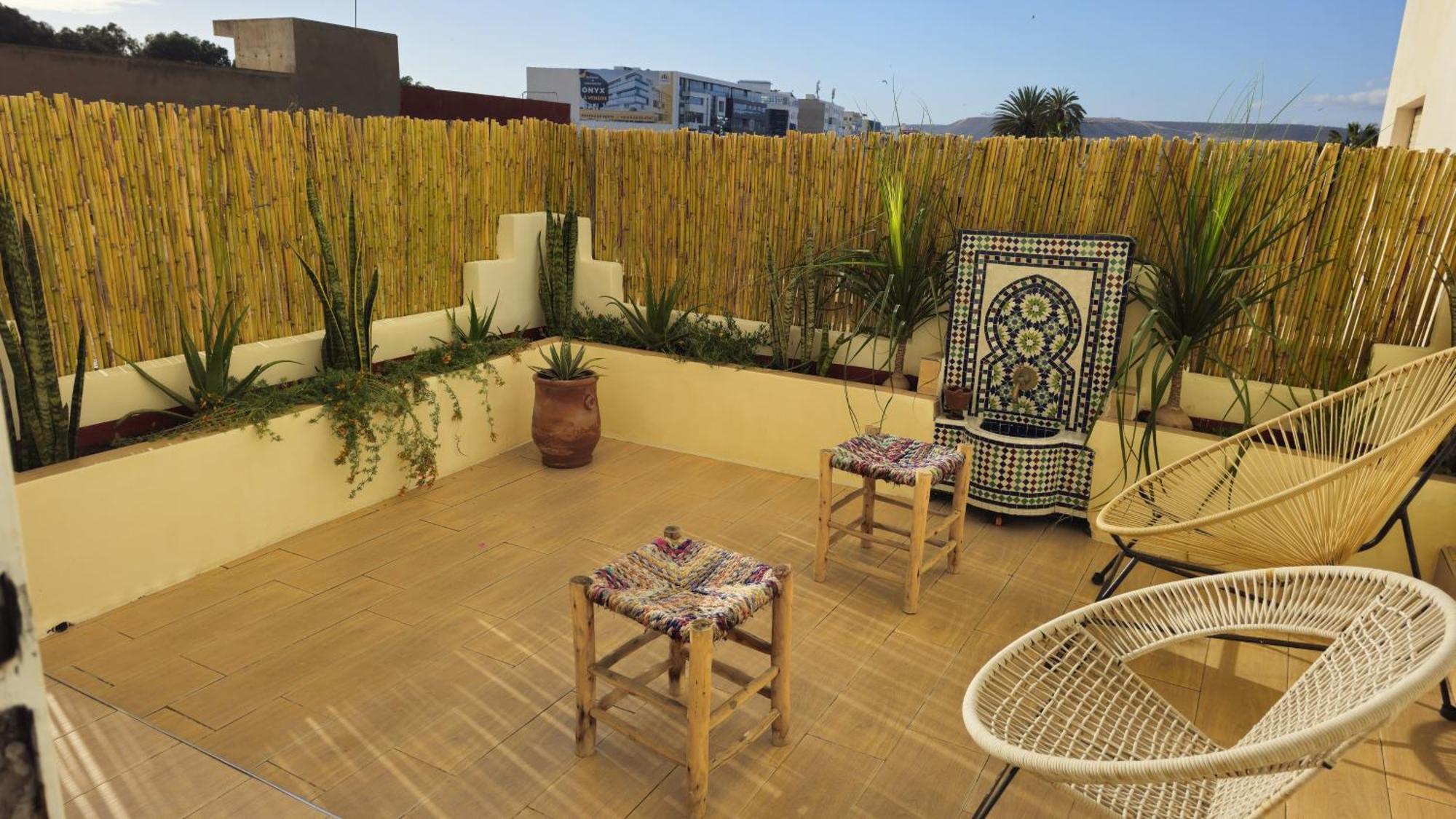 Appartement Julia Au Centre Ville Agadir Dans Residence Borj Dalat Exterior foto